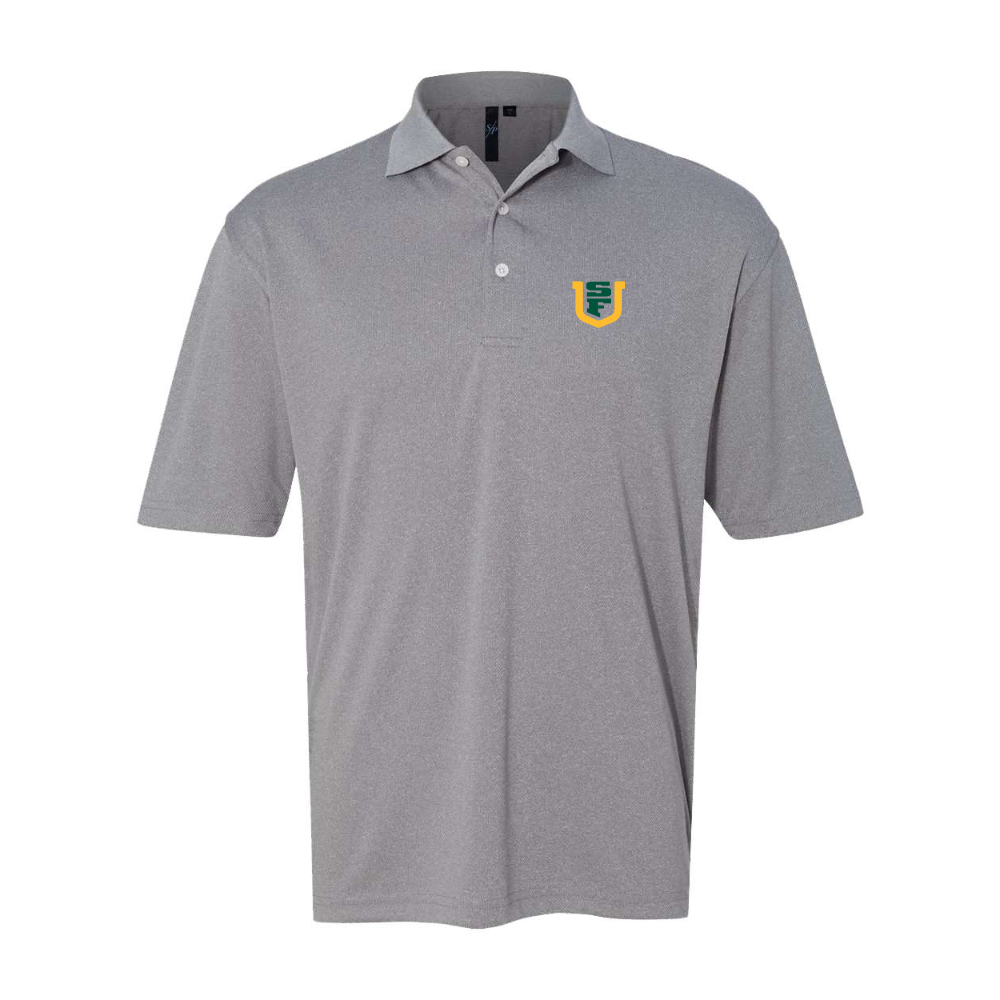 Men's San Francisco Dons Logo Sierra Pacific Moisture Free Mesh Polo