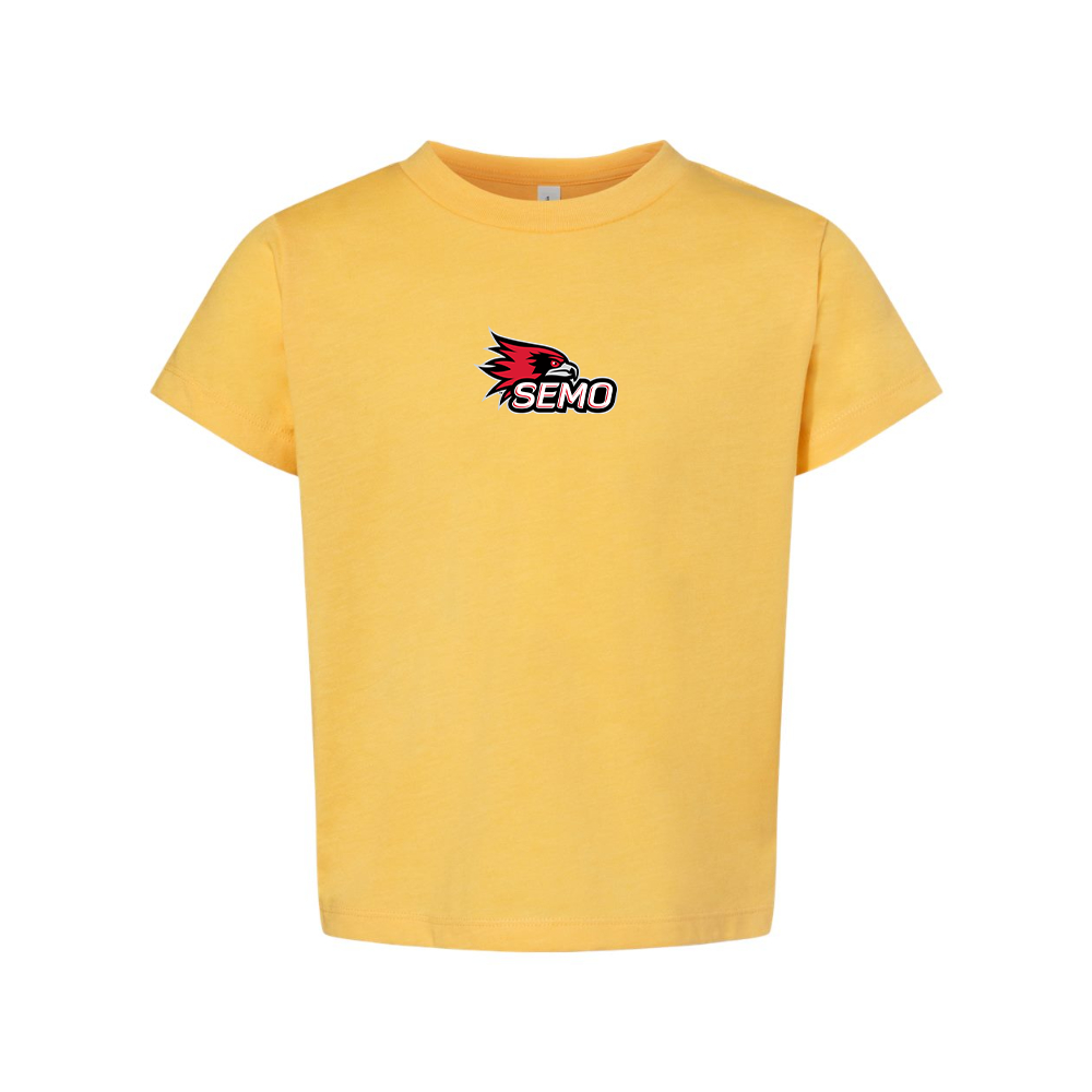 SEMO Redhawks Logo BELLA  CANVAS Toddler Jersey Tee