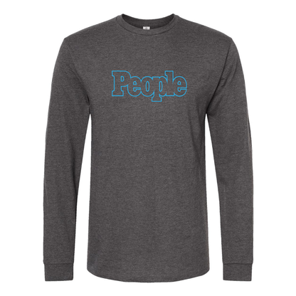 Men's People Magazine Logo Long Sleeve T-Shirt