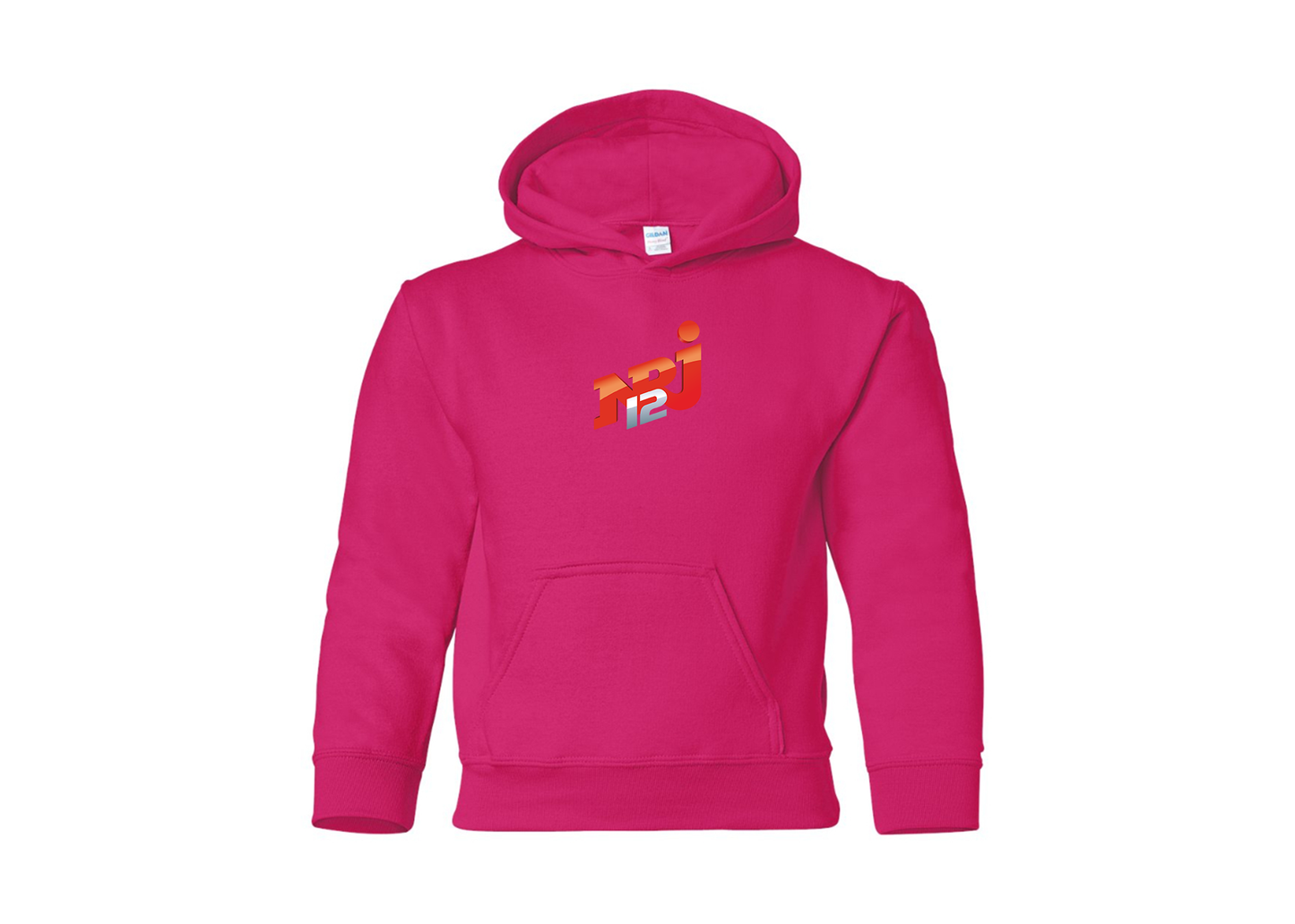 Youth NRJ 12 Logo Gildan Heavy Blend  Hooded Sweatshirt