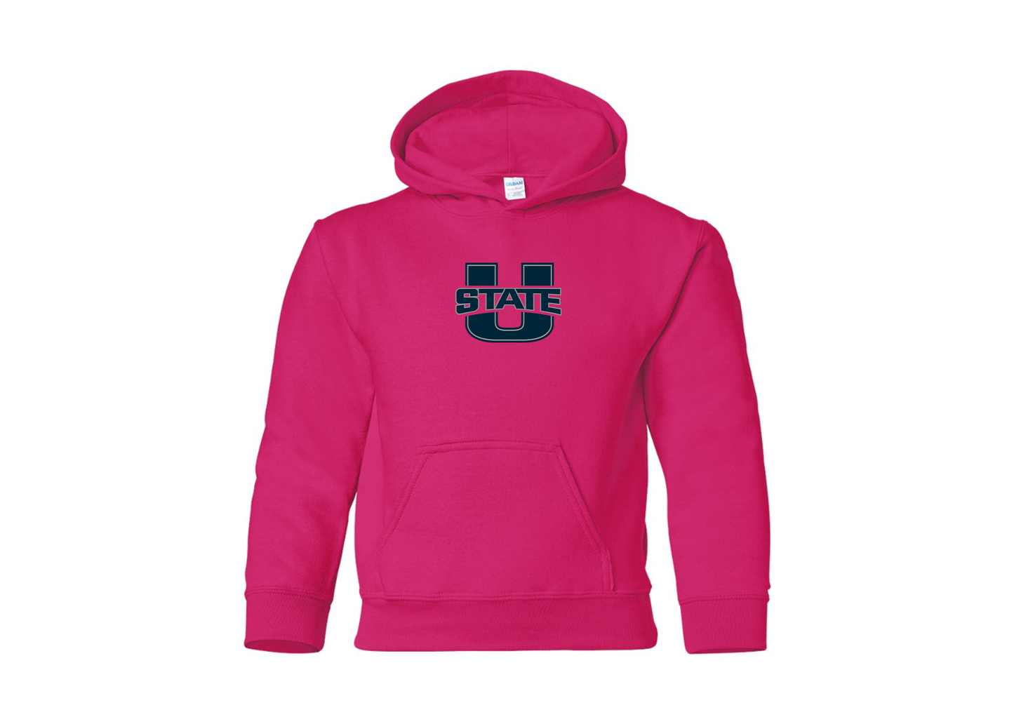 Youth Utah State Aggies Gildan Heavy Blend  Hooded Sweatshirt