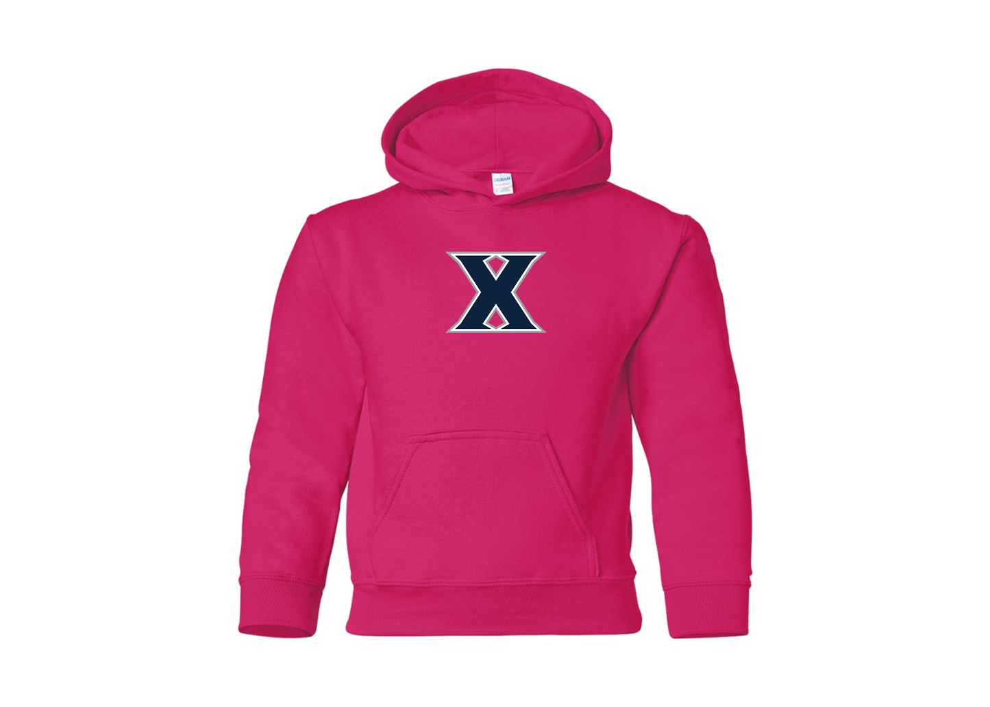 Youth Xavier Musketeers Gildan Heavy Blend  Hooded Sweatshirt