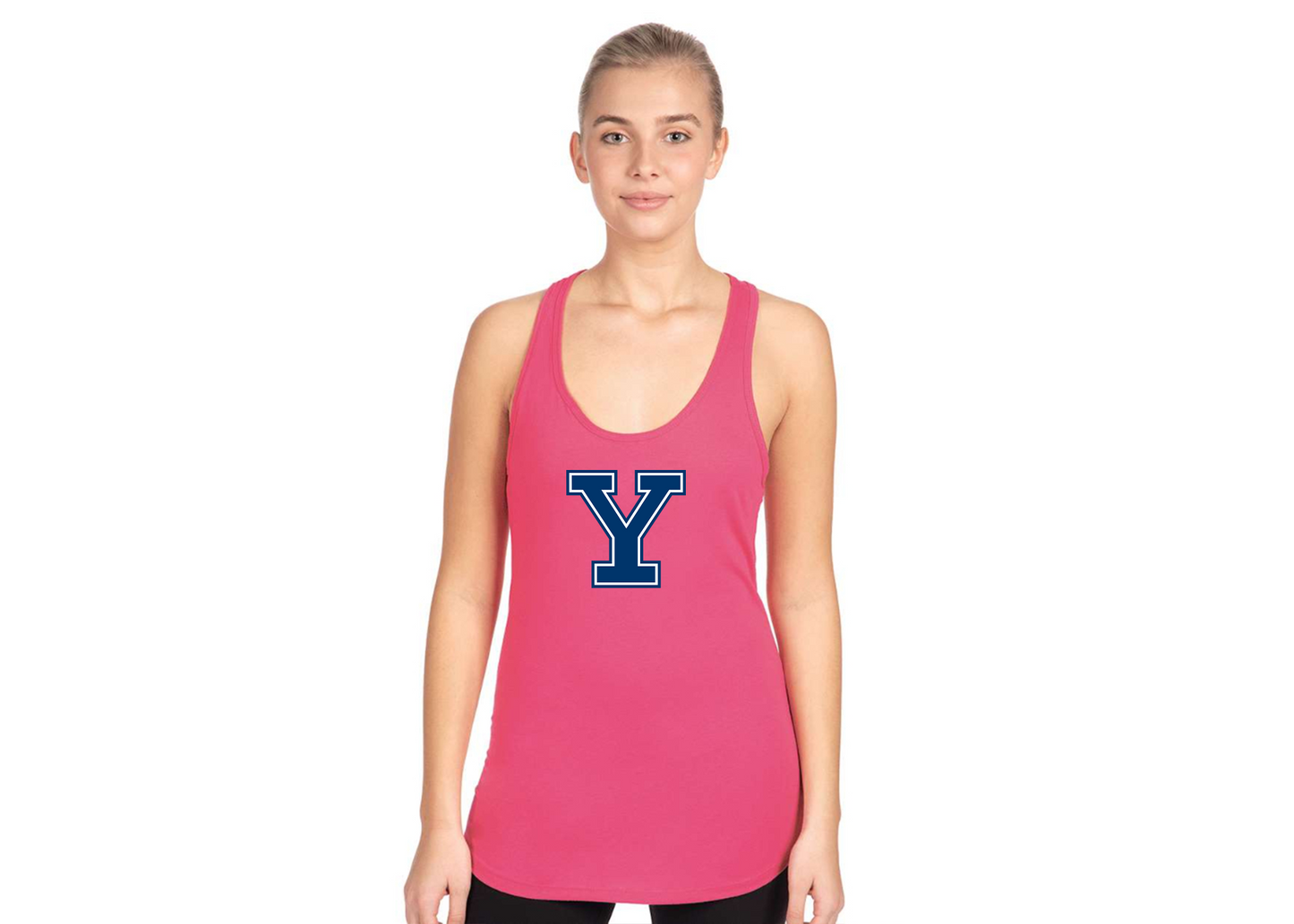 Women's Yale Bulldogs Next Level Ideal Racerback Tank