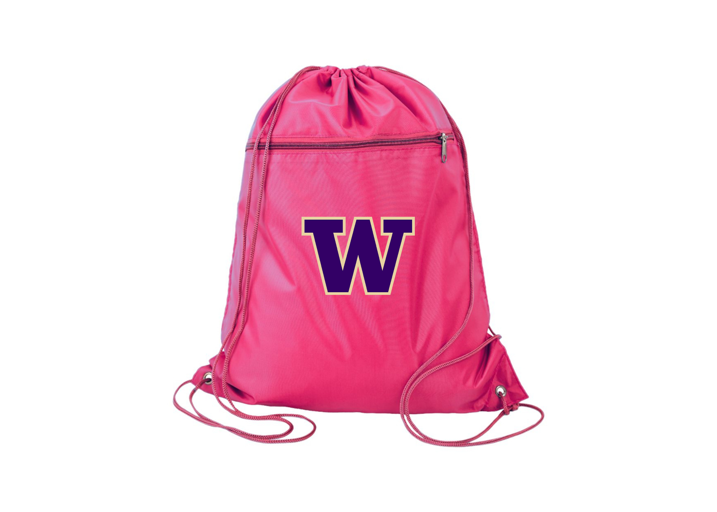 Washington Huskies Q-Tees - Polyester Cinchpack