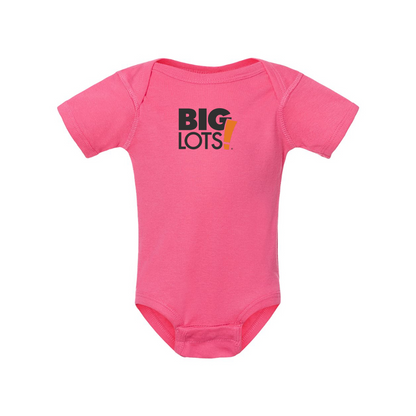 Big Lots Logo Rabbit Skins Infant Baby Rib Bodysuit