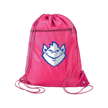 Saint Louis Billikens Logo Q-Tees - Polyester Cinchpack
