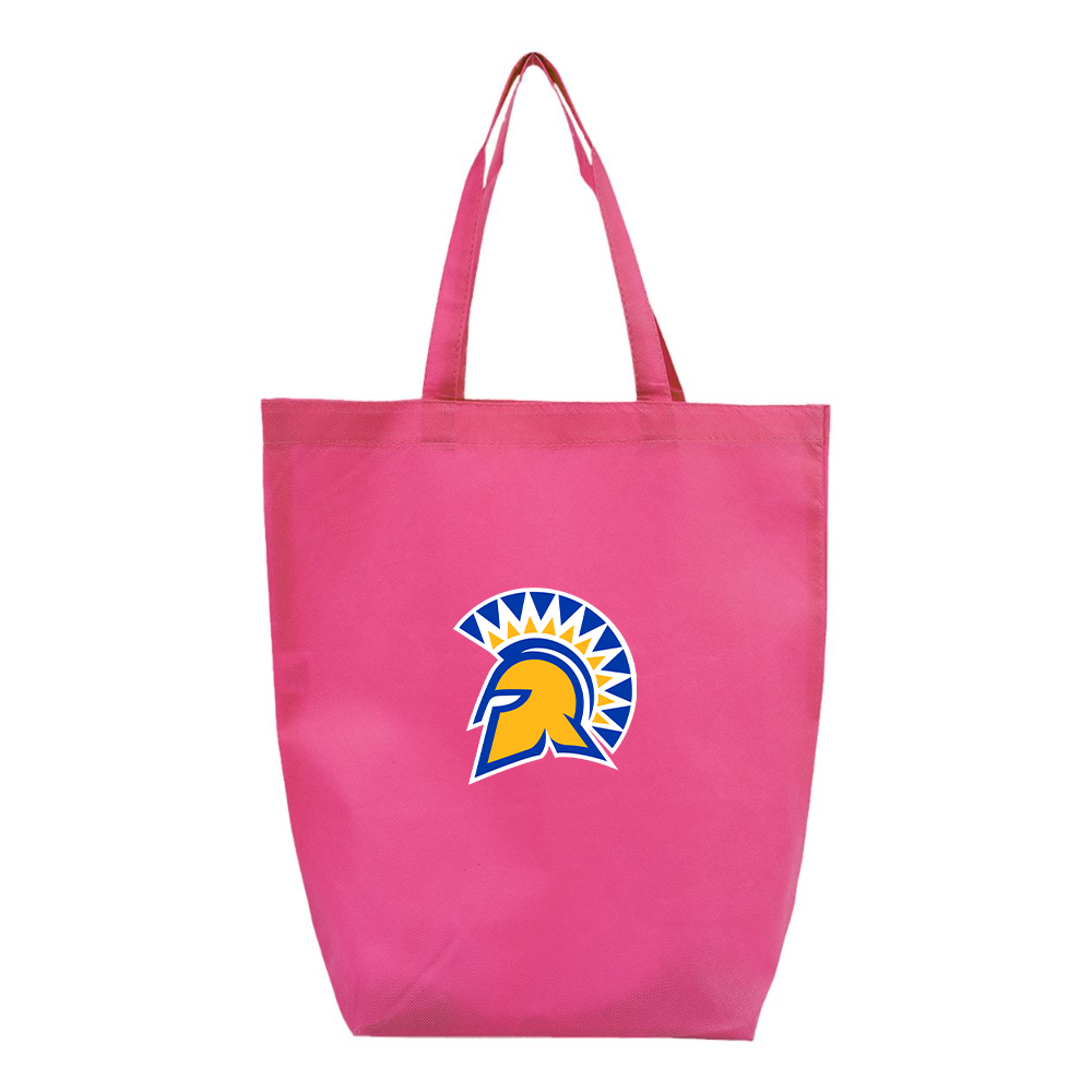 San Jose State Spartans Logo Q-Tees Non-Woven Gusset Bottom Tote