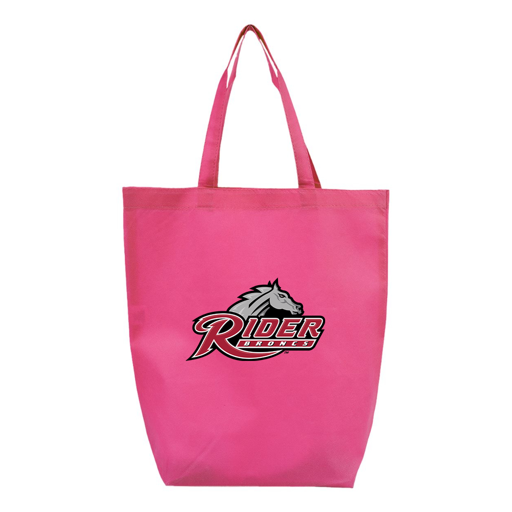 Rider Broncs Logo Q-Tees Non-Woven Gusset Bottom Tote