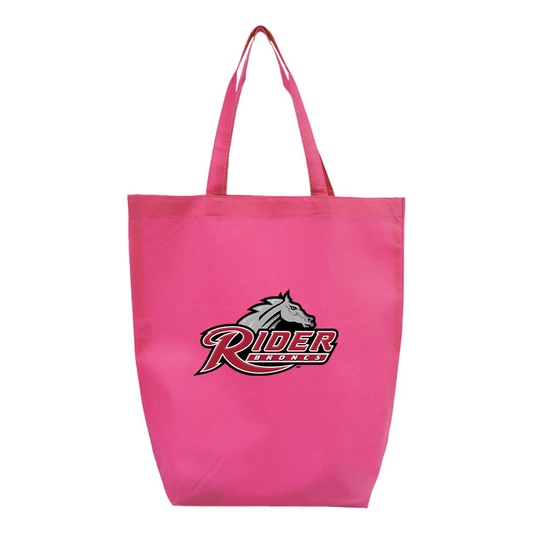 Rider Broncs Logo Q-Tees Non-Woven Gusset Bottom Tote