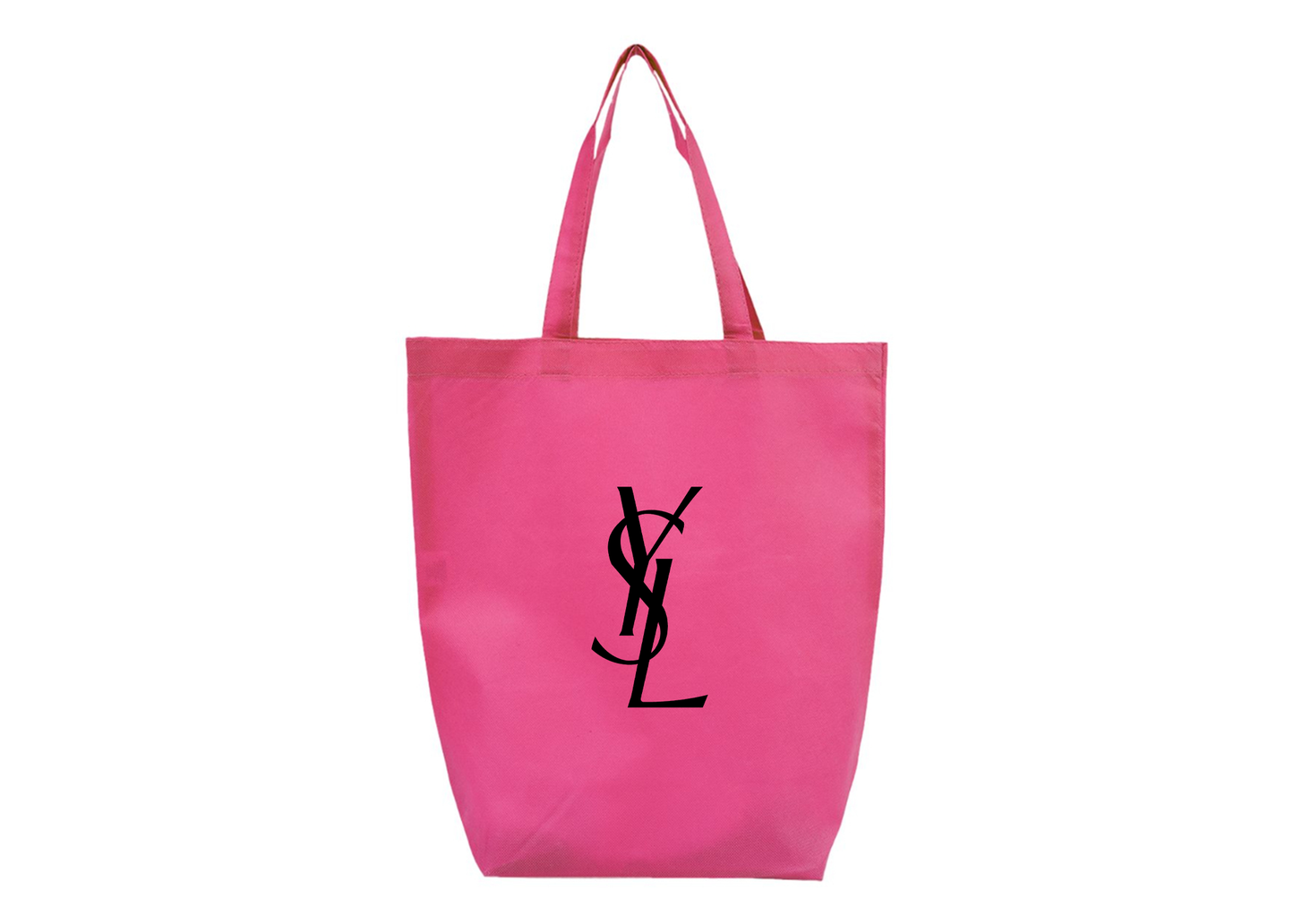 YSL Q-Tees Non-Woven Gusset Bottom Tote