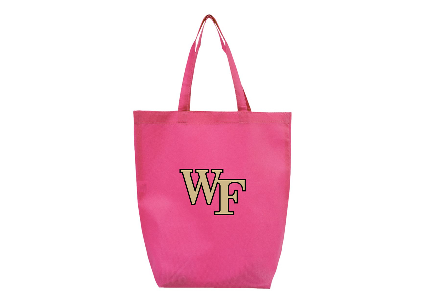 Wake Forest Demon Deacons Q-Tees Non-Woven Gusset Bottom Tote