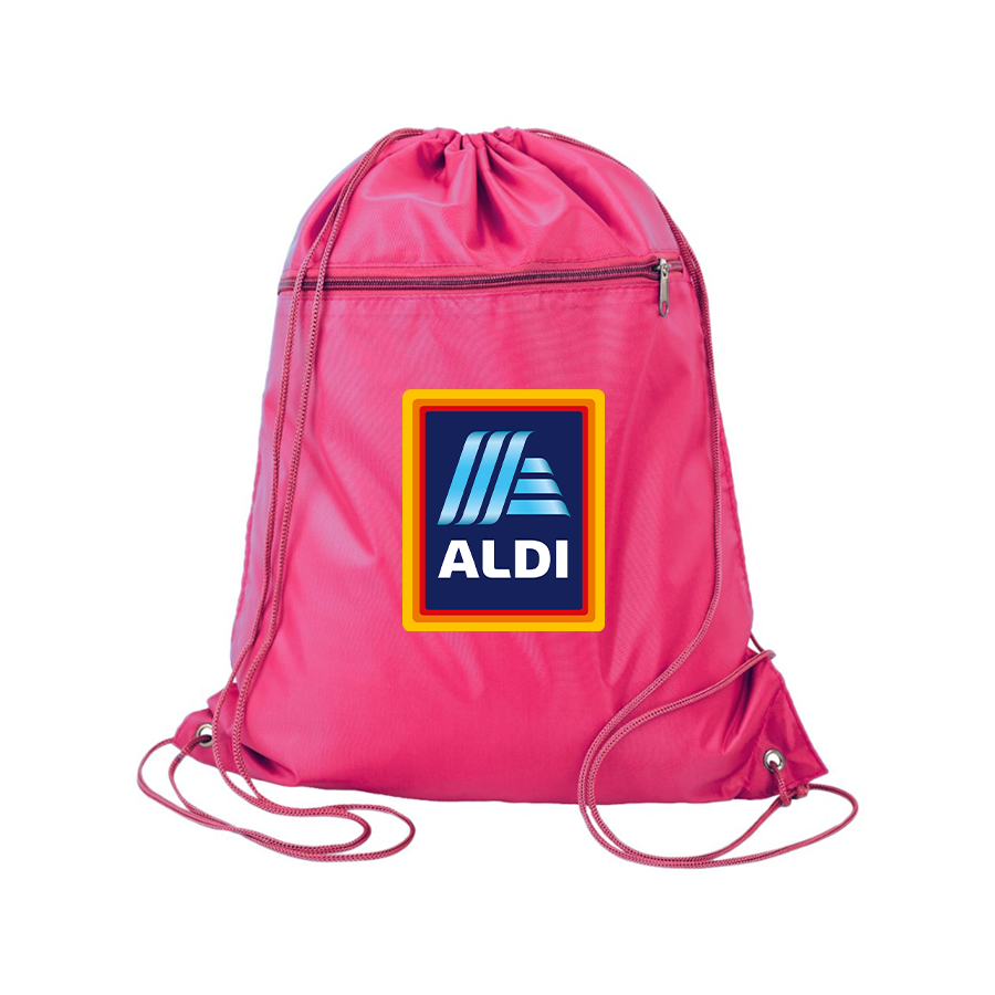 Aldi Logo Q-Tees - Polyester Cinchpack
