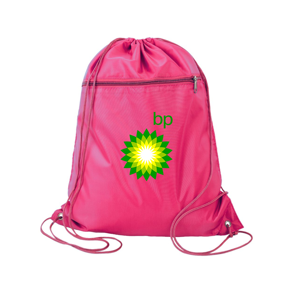 BP Oil Logo Q-Tees - Polyester Cinchpack