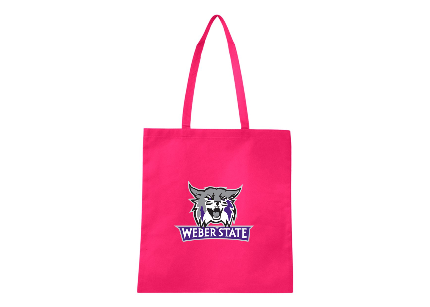 Weber State Wildcats Q-Tees Non-Woven  Tote