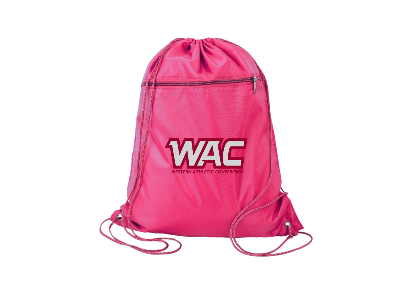 Western Athletic Conference Q-Tees - Polyester Cinchpack