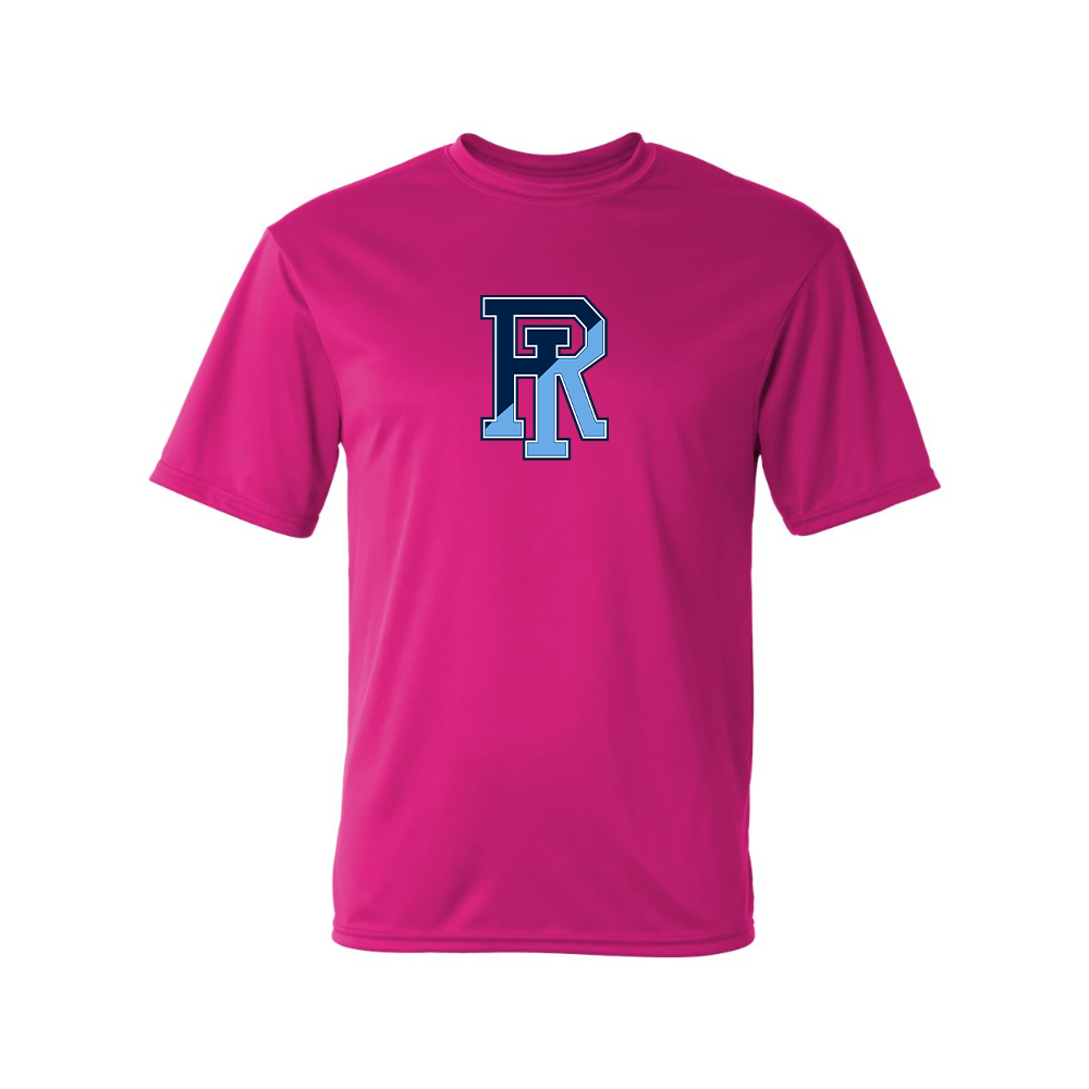 Men's Rhode Island Rams Logo Polyester T-Shirt