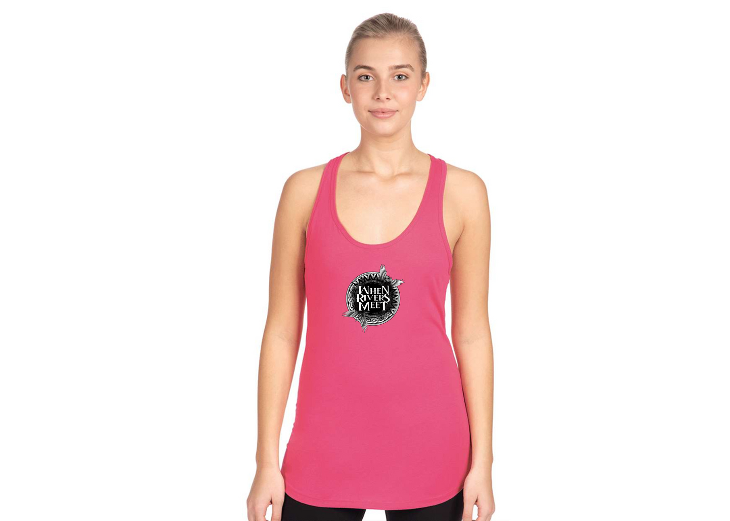 Women's When Rivers Meet Next Level Ideal Racerback Tank