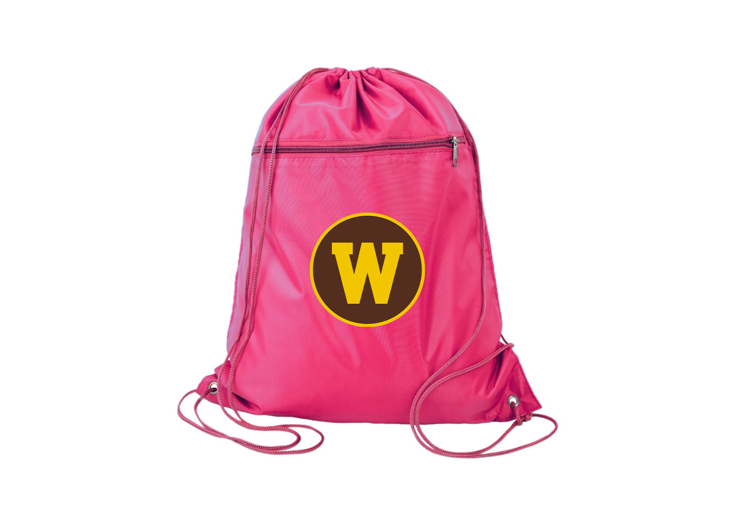 Western Michigan Broncos Q-Tees - Polyester Cinchpack