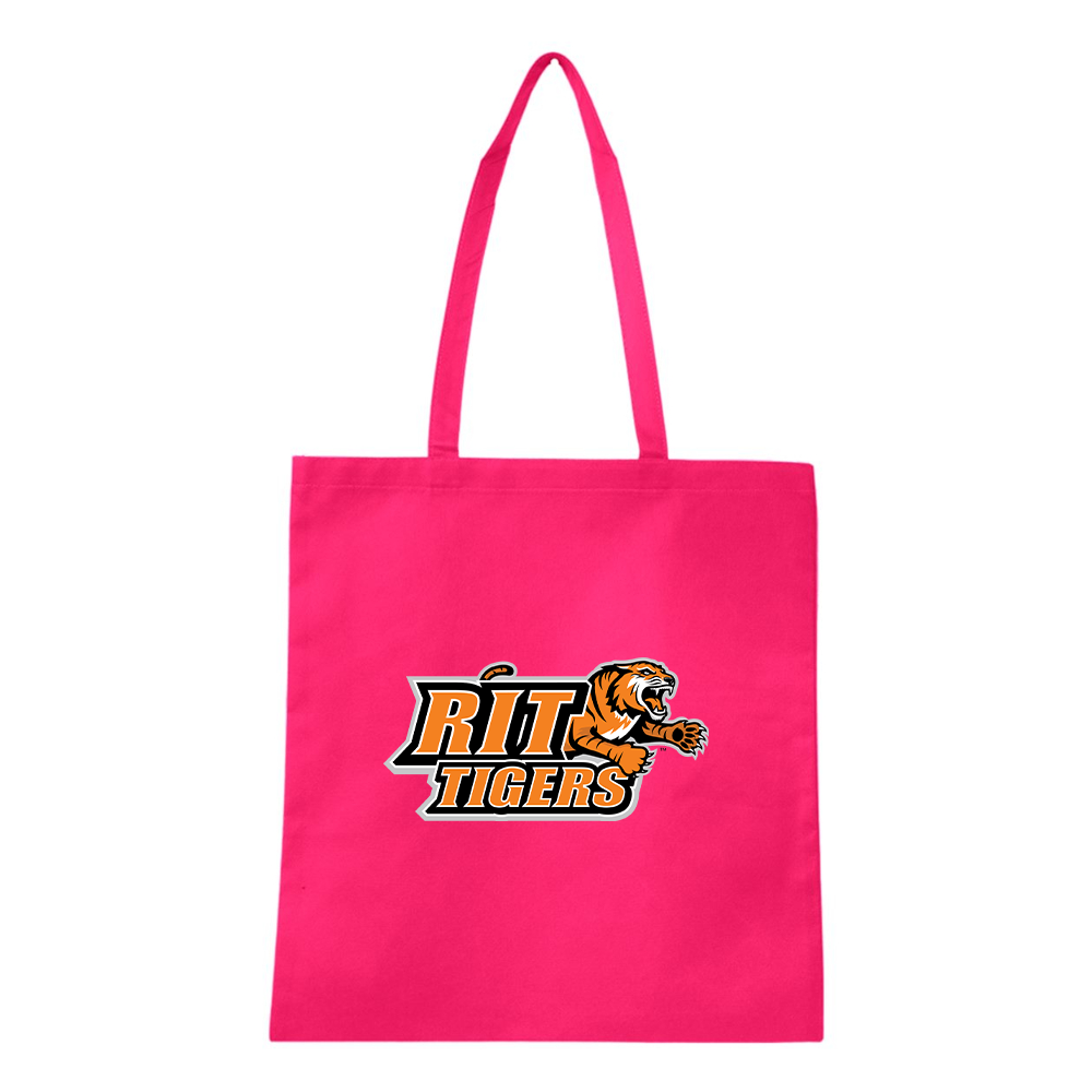 RIT Tigers Logo Q-Tees Non-Woven  Tote