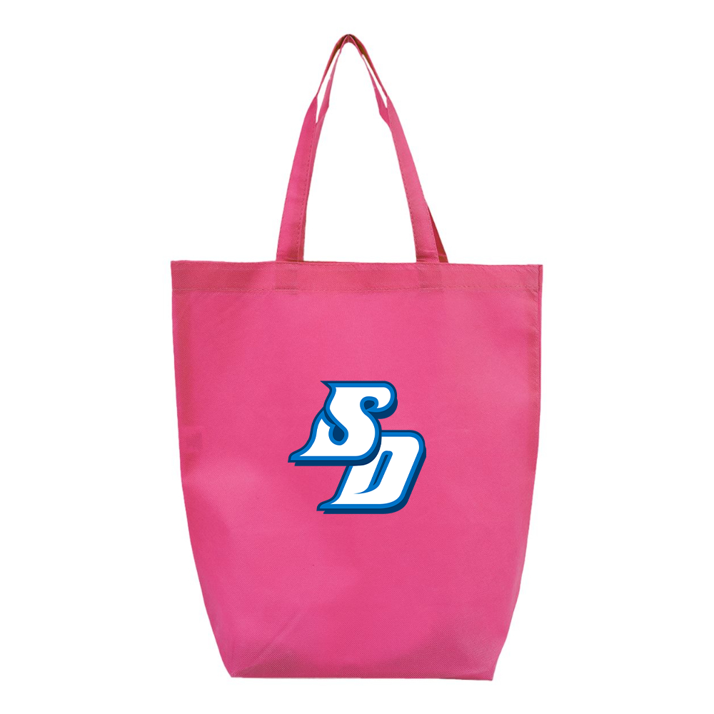 San Diego Toreros Logo Q-Tees Non-Woven Gusset Bottom Tote