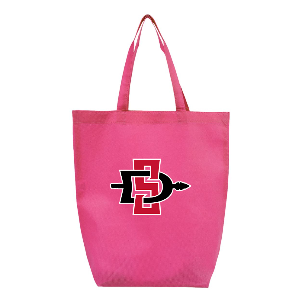 San Diego State Aztecs Logo Q-Tees Non-Woven Gusset Bottom Tote