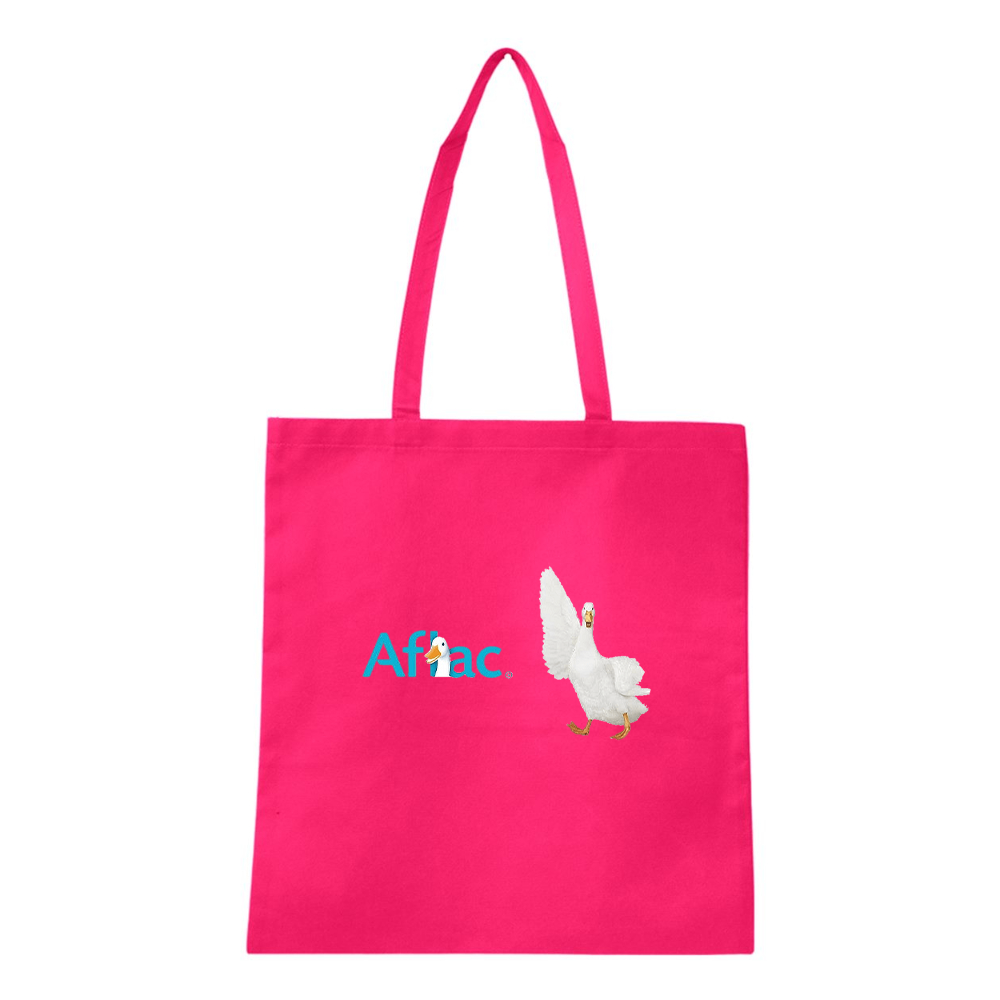 Aflac Logo and Duck Q-Tees Non-Woven  Tote