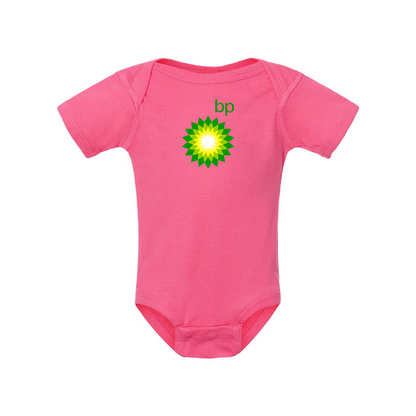 BP Oil Logo Rabbit Skins Infant Baby Rib Bodysuit