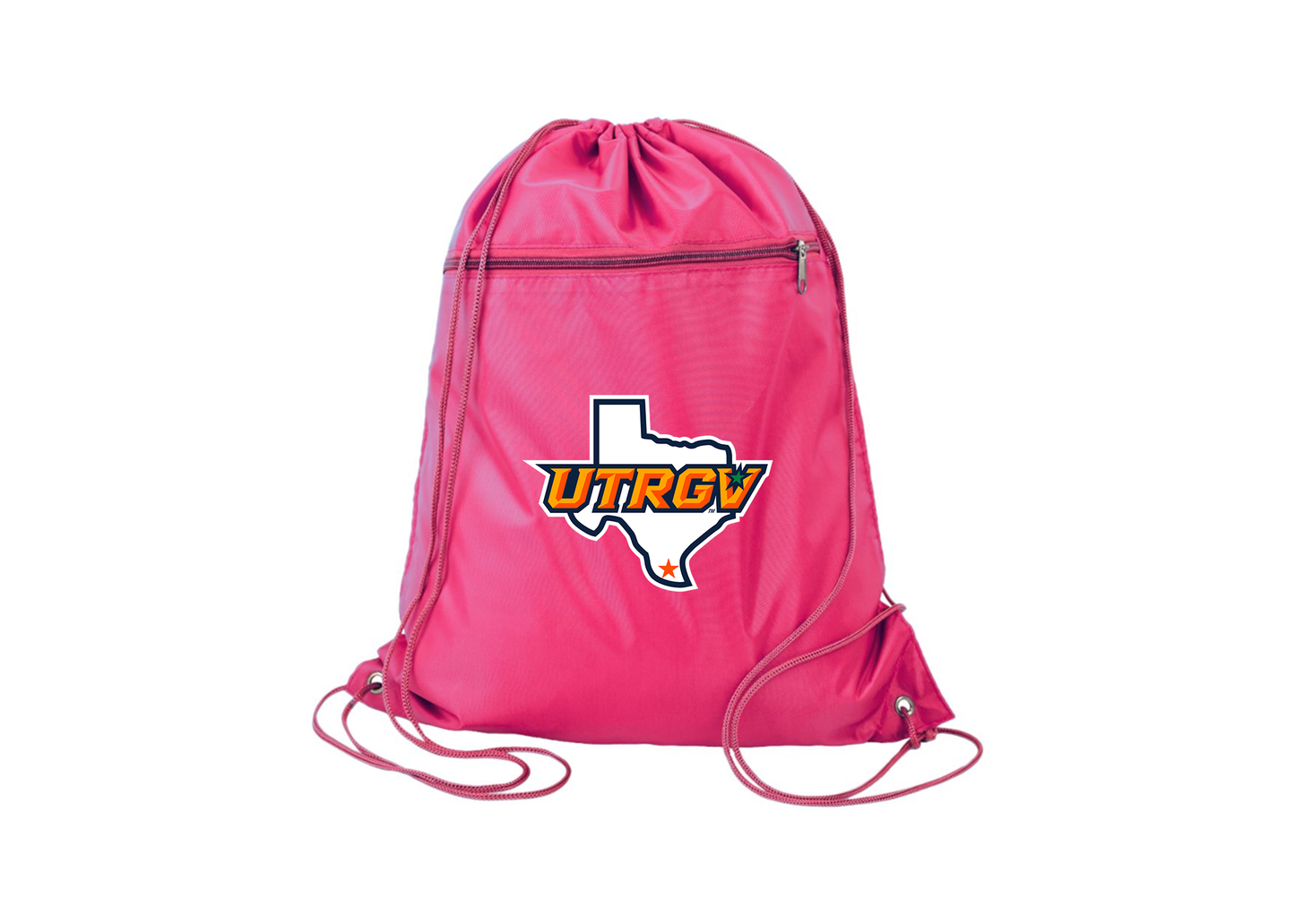 UTRGV Vaqueros Q-Tees - Polyester Cinchpack