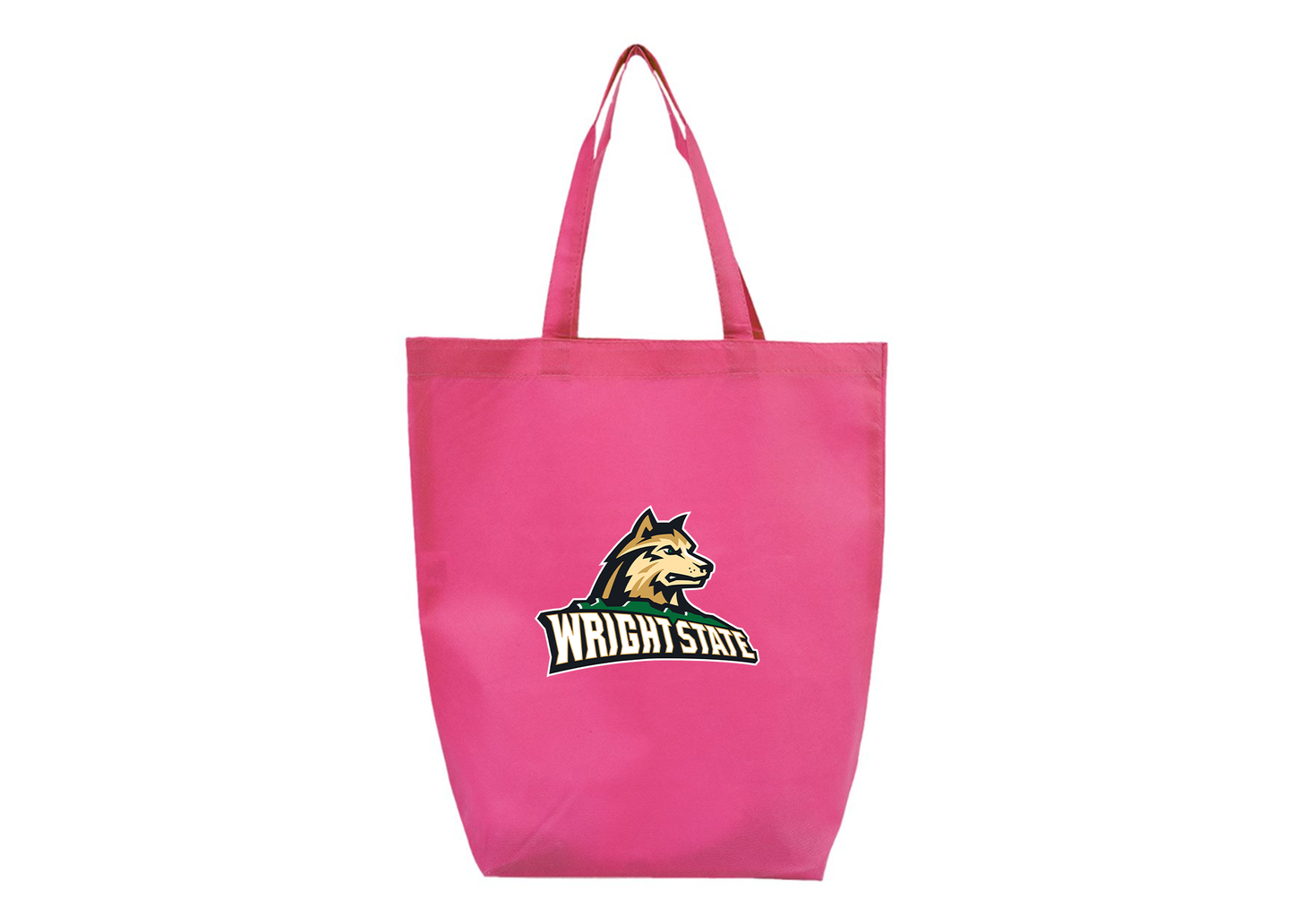 Wright State Raiders Q-Tees Non-Woven Gusset Bottom Tote