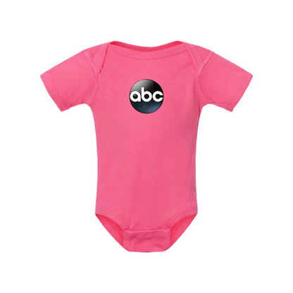 Abc Logo  Rabbit Skins Infant Baby Rib Bodysuit