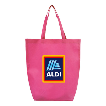 Aldi Logo Q-Tees Non-Woven Gusset Bottom Tote