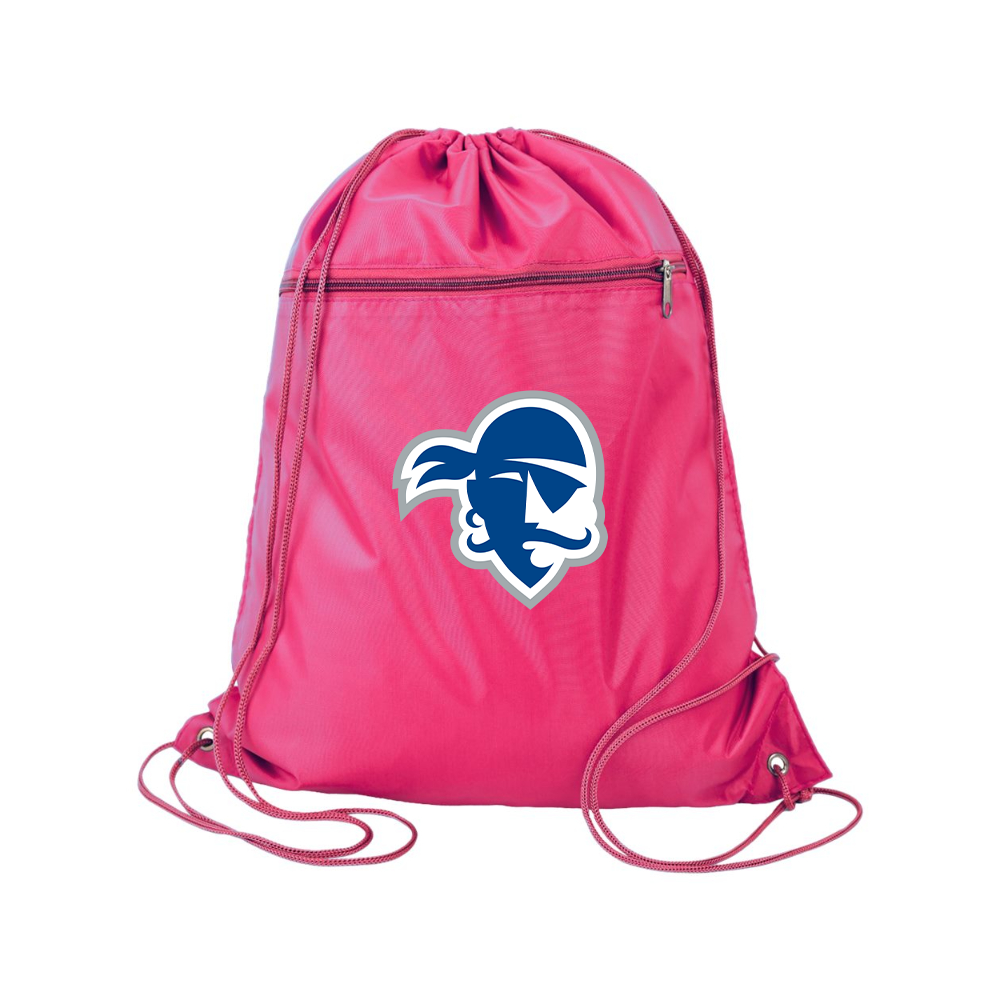 Seton Hall Pirates Logo Q-Tees - Polyester Cinchpack