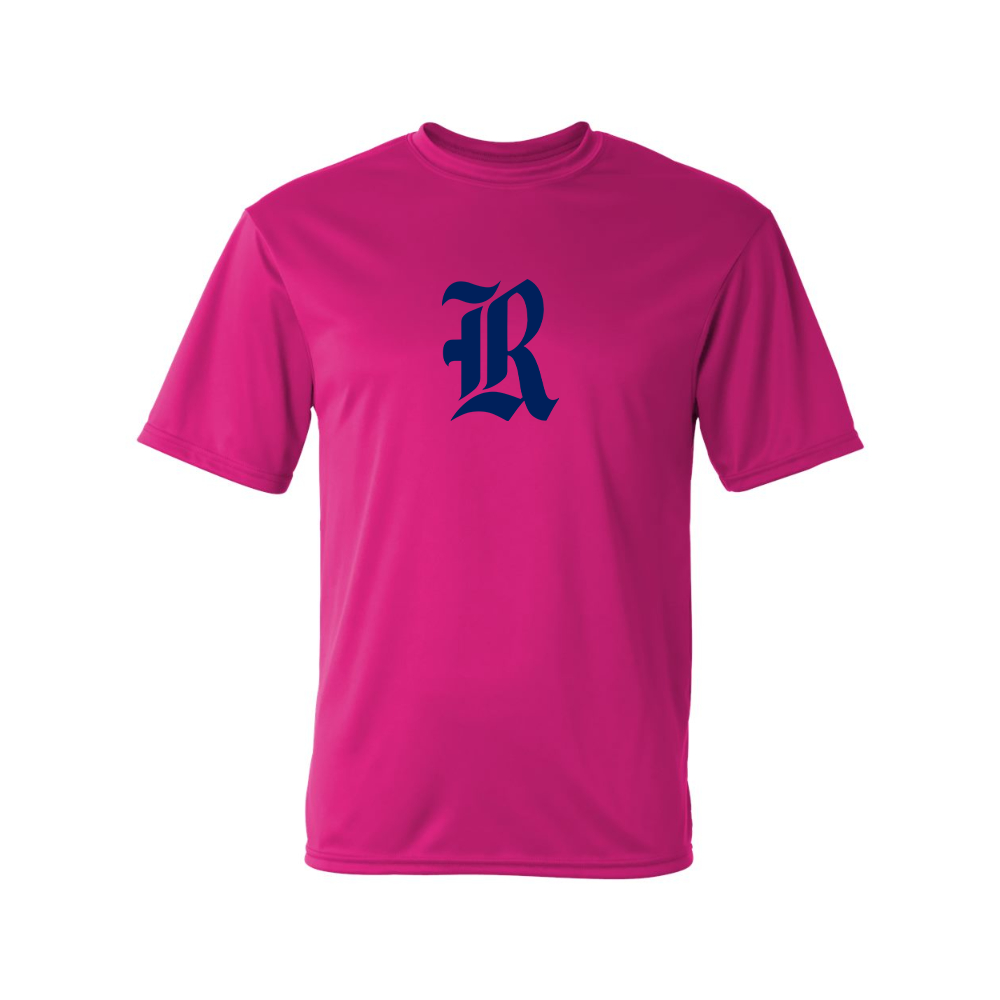 Men's Rice Owls Logo Polyester T-Shirt
