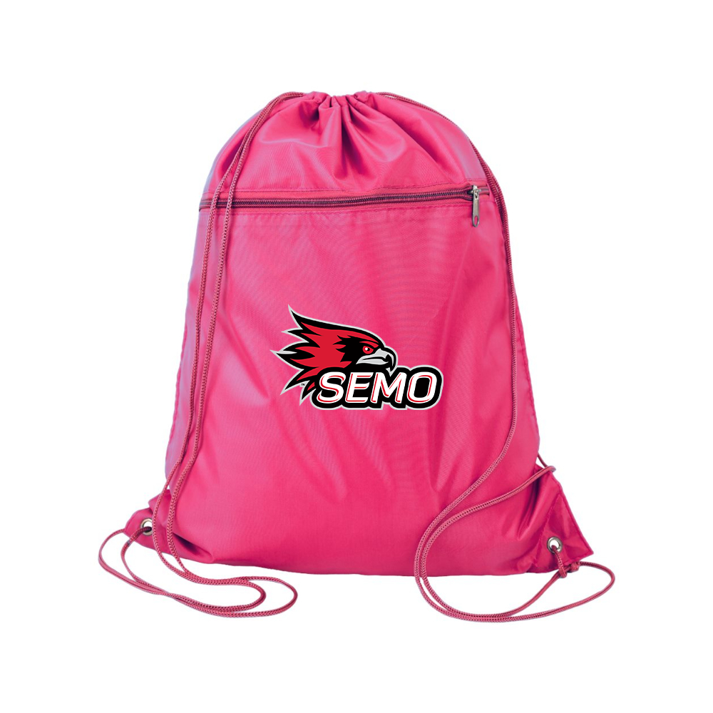 SEMO Redhawks Logo Q-Tees - Polyester Cinchpack