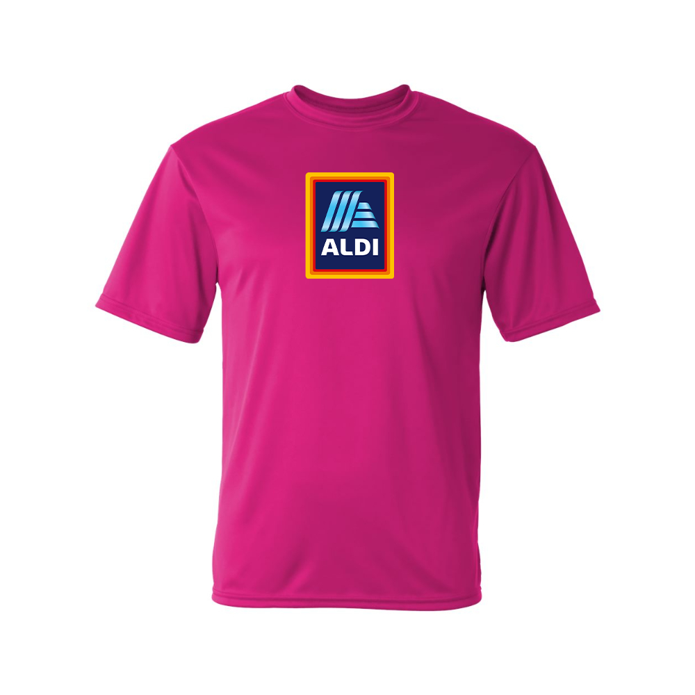 Men's Aldi Logo Polyester T-Shirt