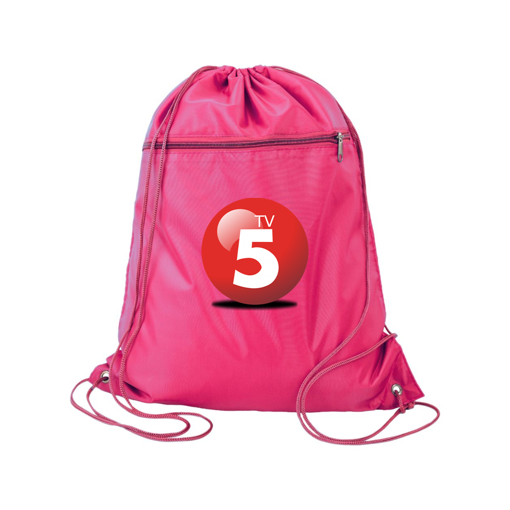ABC TV5 Logo Q-Tees - Polyester Cinchpack