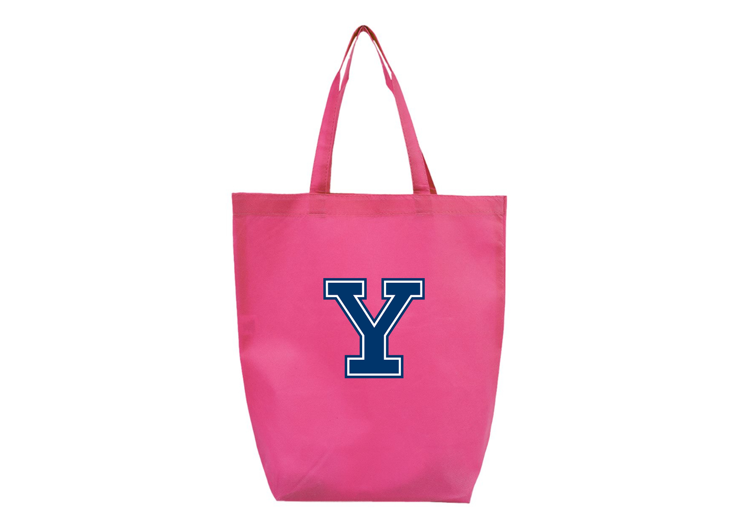 Yale Bulldogs Q-Tees Non-Woven Gusset Bottom Tote