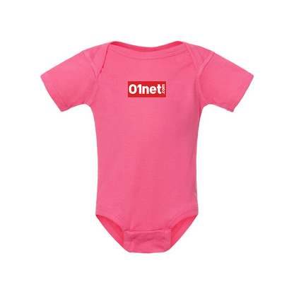 01net Logo  Rabbit Skins Infant Baby Rib Bodysuit