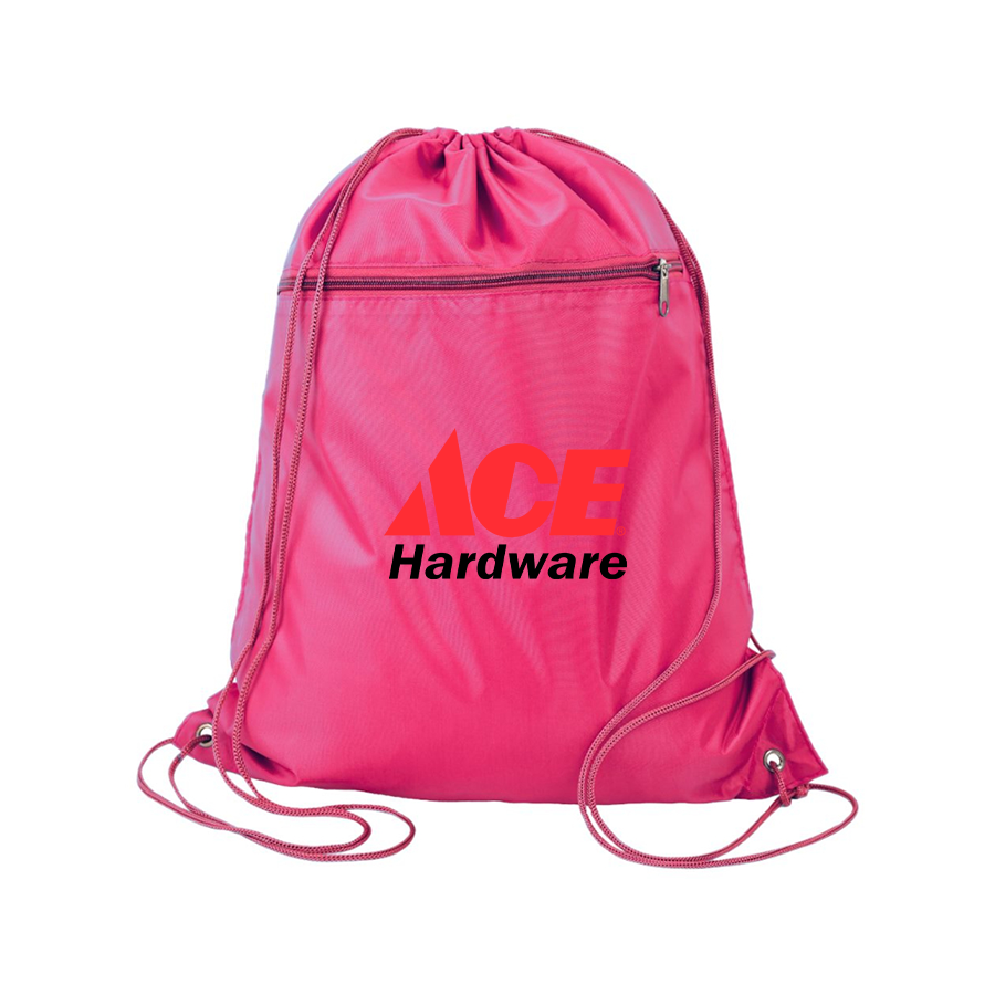ACE Hardware Logo Q-Tees - Polyester Cinchpack