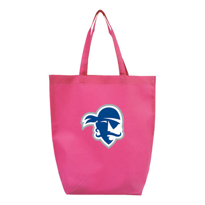Seton Hall Pirates Logo Q-Tees Non-Woven Gusset Bottom Tote