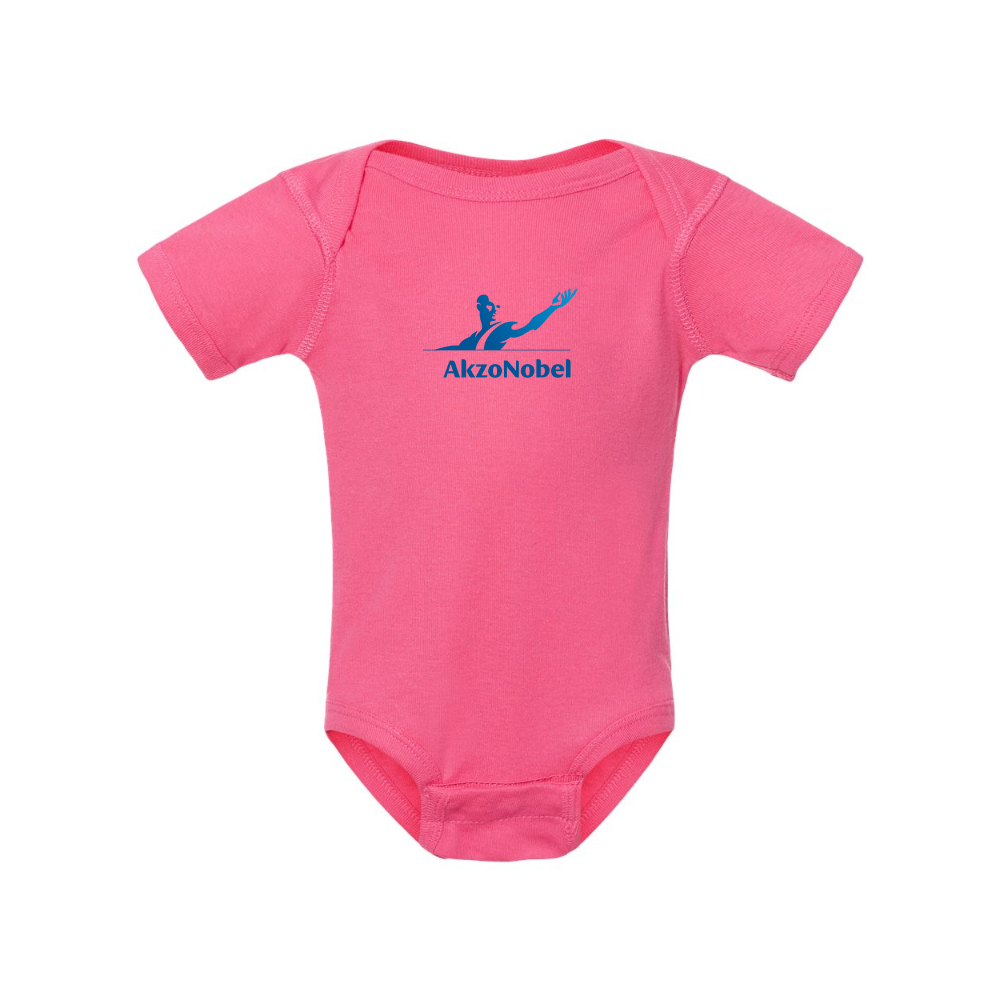 AkzoNobel Logo  Rabbit Skins Infant Baby Rib Bodysuit