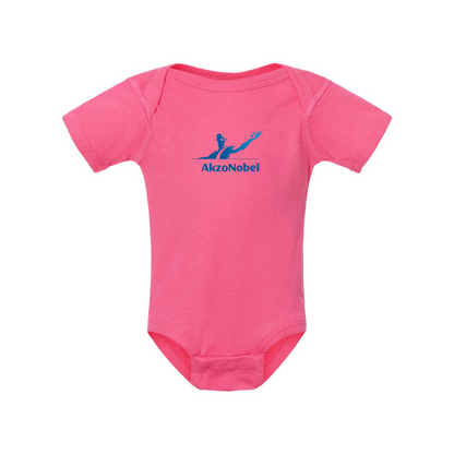 AkzoNobel Logo  Rabbit Skins Infant Baby Rib Bodysuit