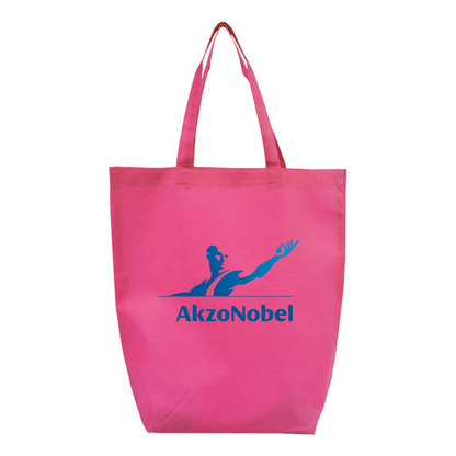 AkzoNobel Logo Q-Tees Non-Woven Gusset Bottom Tote
