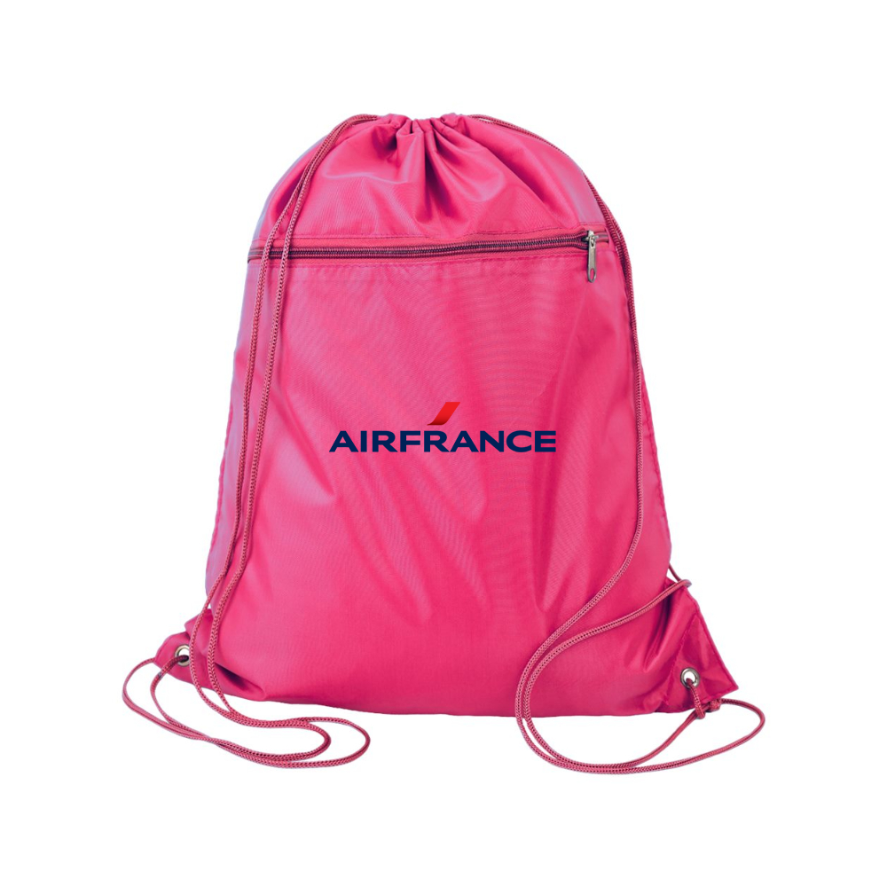 Air France Logo Q-Tees - Polyester Cinchpack