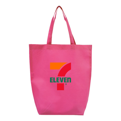 7 Eleven Logo Q-Tees Non-Woven Gusset Bottom Tote