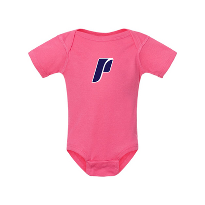 Portland Pilots Logo  Rabbit Skins Infant Baby Rib Bodysuit