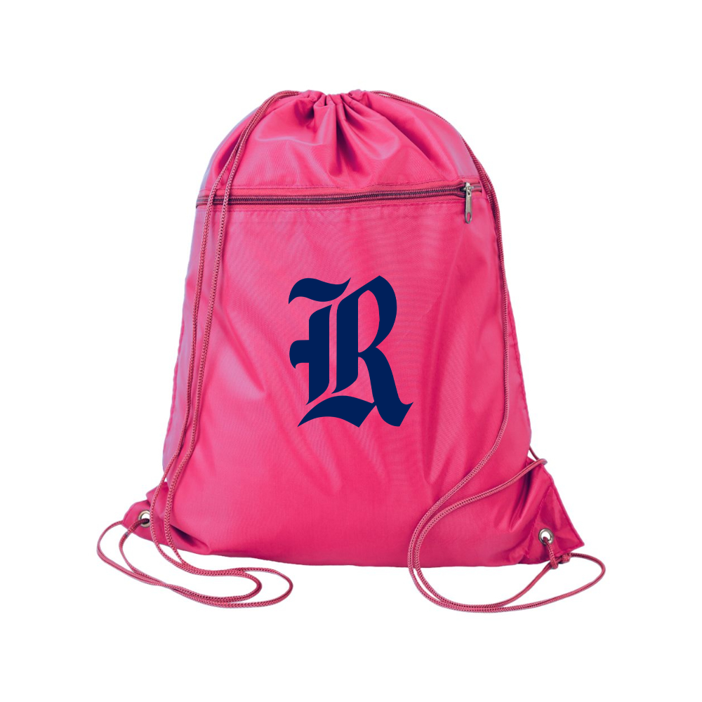 Rice Owls Logo Q-Tees - Polyester Cinchpack
