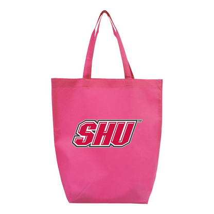Sacred Heart Pioneers Logo Q-Tees Non-Woven Gusset Bottom Tote