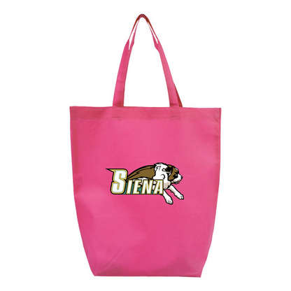 Siena Saints Logo Q-Tees Non-Woven Gusset Bottom Tote