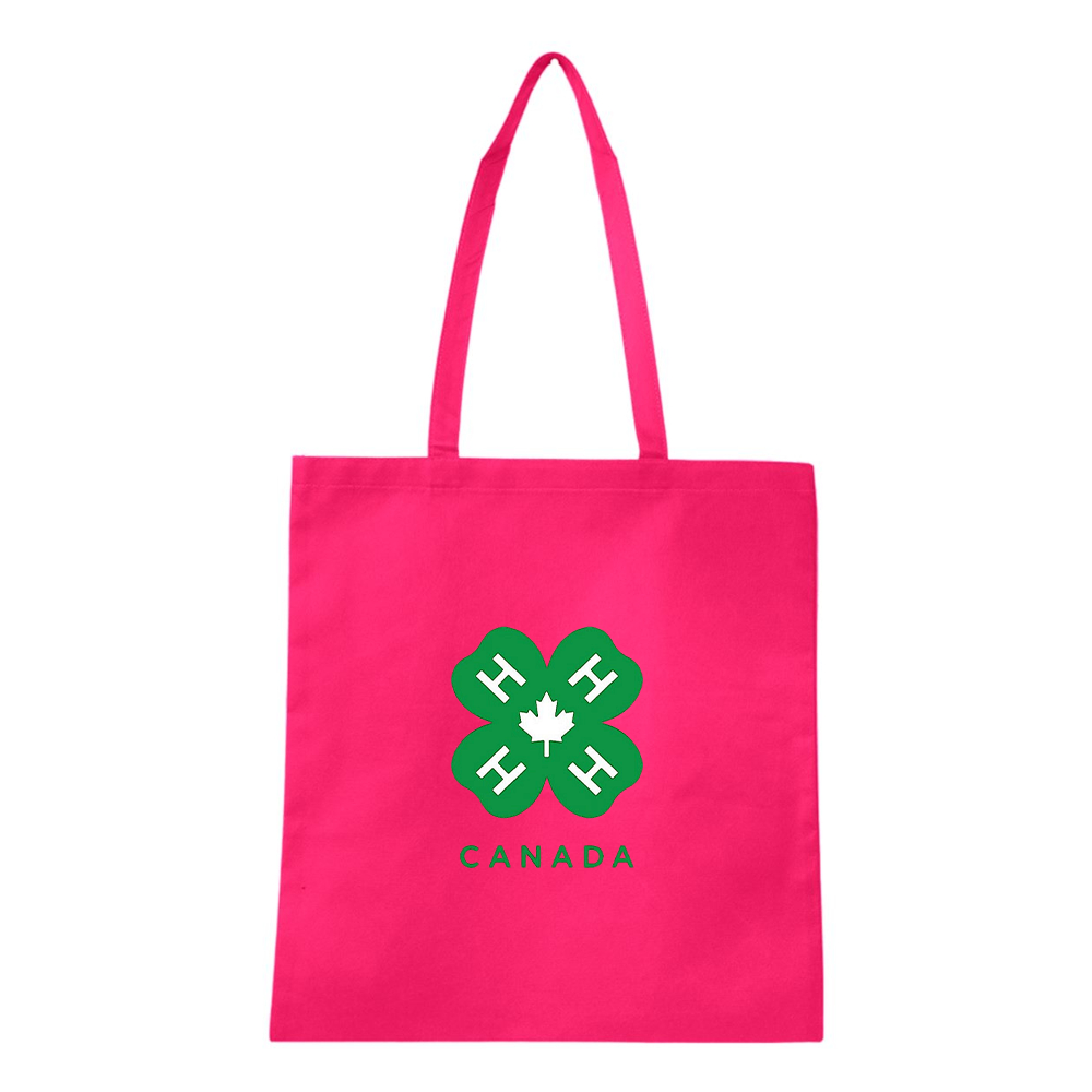 4H Canada Logo Q-Tees Non-Woven  Tote